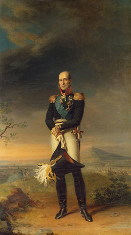 Портрет героя 1812 года, генерала Барклая-де-Толли, кисти Джорджа Доу