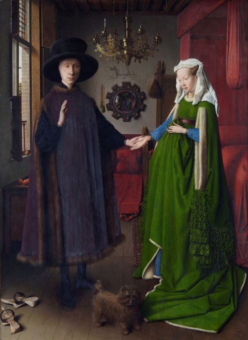 Ян Ван Эйк «Портрет Четы Арнольфини» 1434 г.