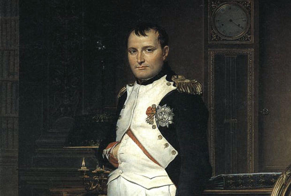 Портрет Наполеона Бонапарта кисти Жака Луи Давида