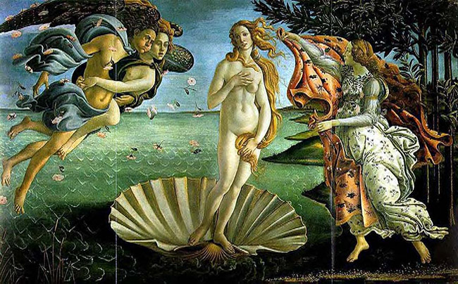 Сандро Боттичелли «Рождение Венеры»